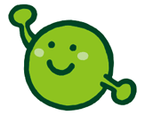 グリンピースキャラクター